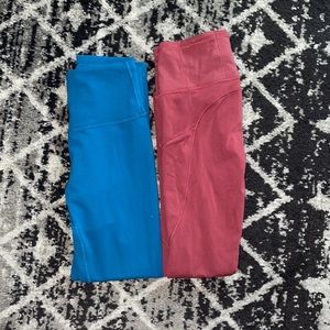Lululemon Legging Bundle 25” Size 4